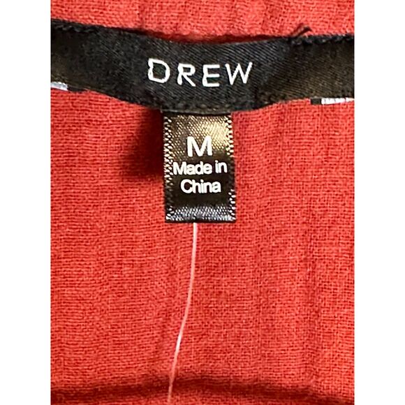 Anthropologie Drew Women's TJ70497 Size M Amber Midi Dress With Belt NWT - Picture 4 of 8